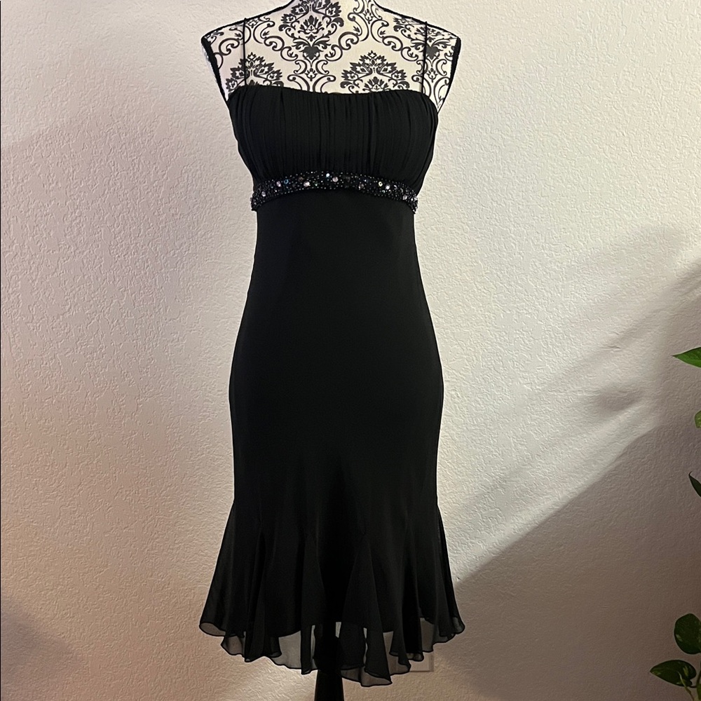 Dress Barn Elegant Black Dress